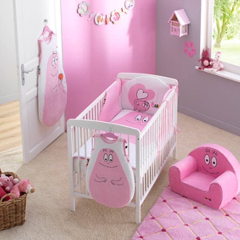 Edredon Barbapapa Rose 80x120 cm Edredon Barbapapa Rose 80x120 cm